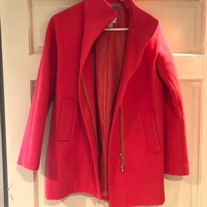 J. Crew city coat jacket size 00